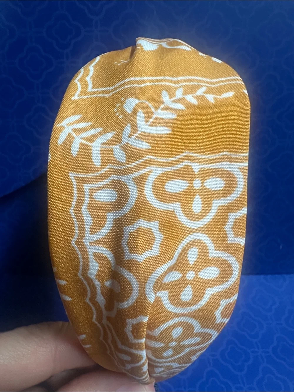 Yellow Floral Knot Headband - Women's Accessory